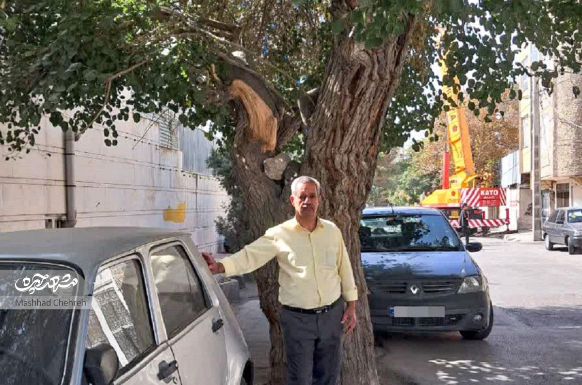 ۶۰ سال خاطره‌سازی سیدموسی علوی در خیابان شهیدمطهری