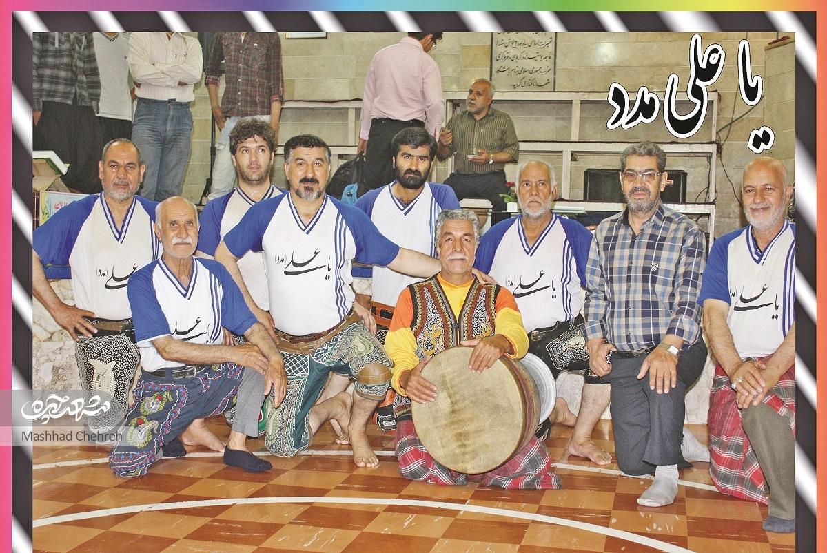 روحانی که پای گود به زورخانه گذاشت