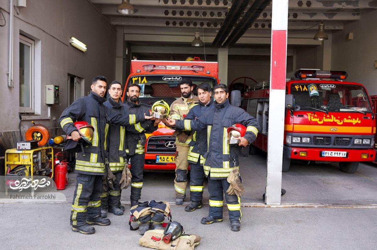 جای خالیِ رضا فخریان در ایستگاه۱۸ آتشنشانی مشهد جای خالیِ رضا فخریان در ایستگاه۱۸ آتشنشانی مشهد