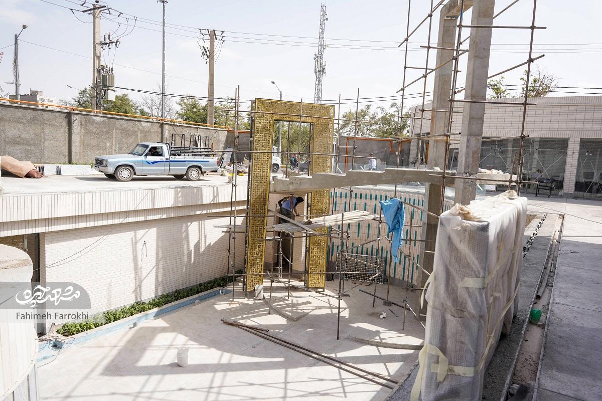 ساختمان معراج شهدا پس از بازسازی بهزودی بهرهبرداری میشود ساختمان معراج شهدا پس از بازسازی بهزودی بهرهبرداری میشود