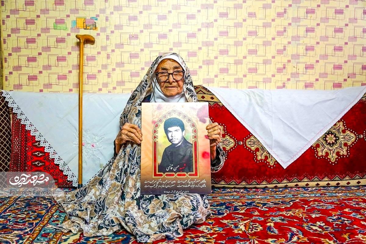 طلعت نیکنام، مادر شهید قائمی، هفته گذشته دار فانی را وداع گفتپایان دلتنگی‌های«ننه‌حسن»