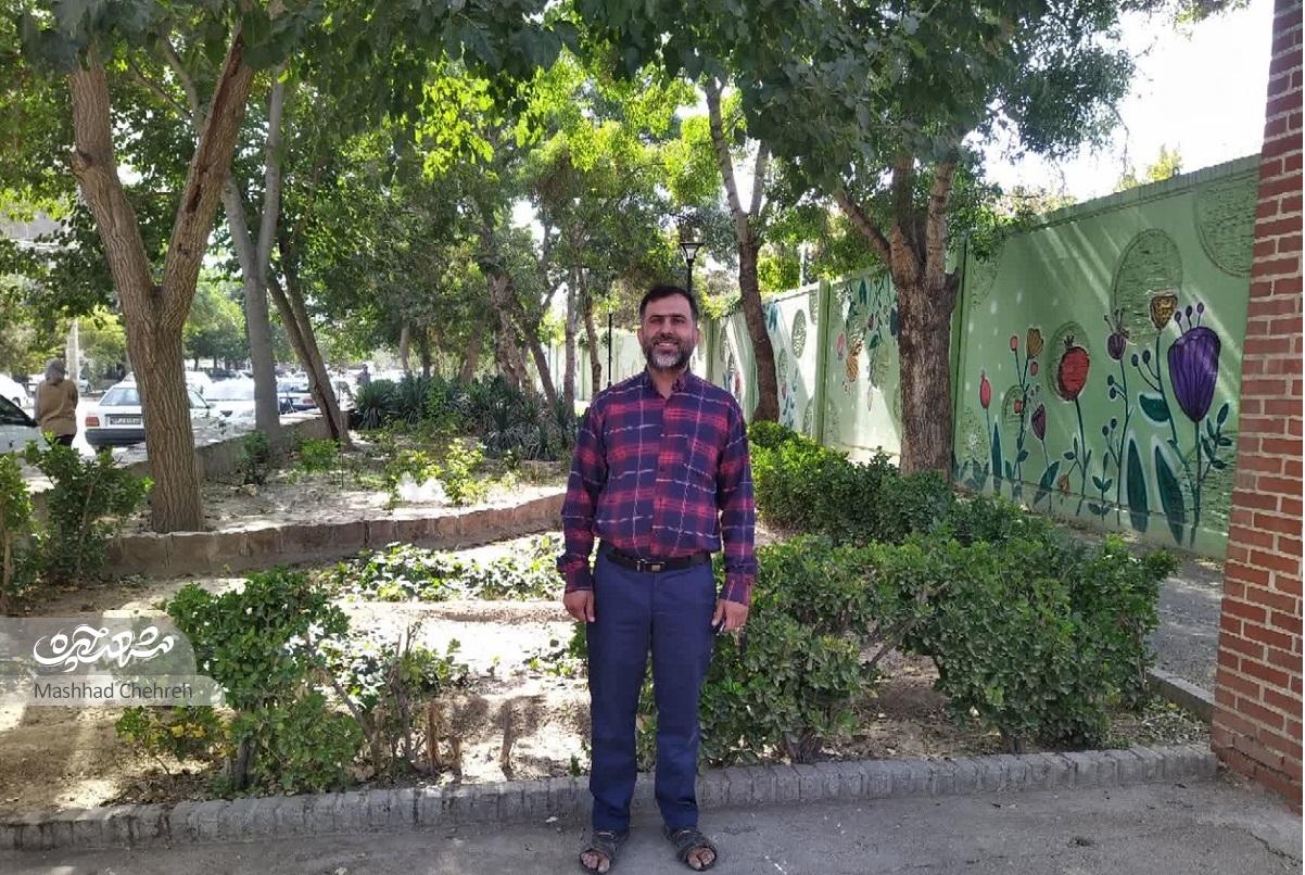 خاطرات شیرین اصغر محمودی از اولین سال‌هایی که مشهدی شده است