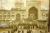 بررسی جزئیات عکس منحصر‌به‌فرد حرم‌رضوی در دوره قاجار