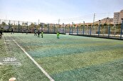 زمین چمن مصنوعی بوستان وفا پاتوق فوتبال‌دوستان محله است