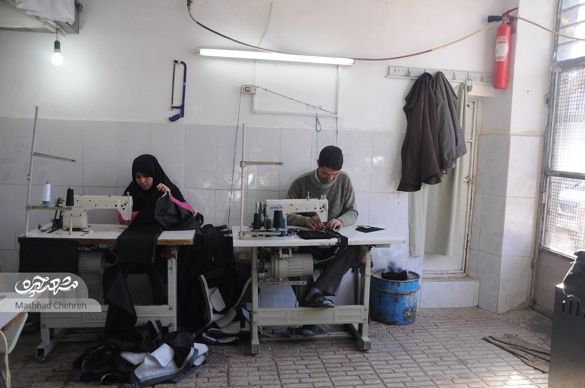 کارگاه خیاطی خیابان مسلم آچارفرانسه اهالی است