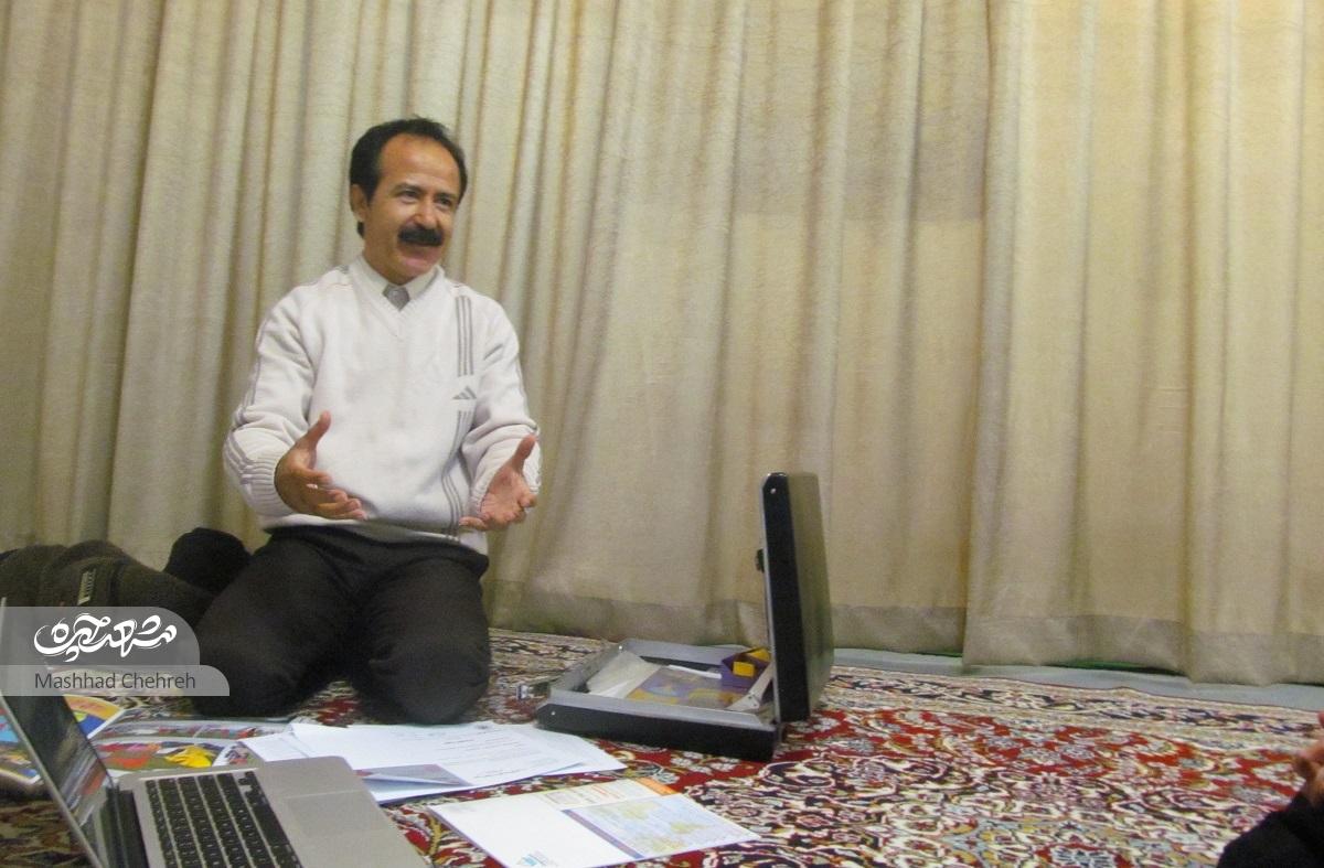 پدر علم اوریگــامی کشور ساکن محله سرافرازان است پدر علم اوریگــامی کشور ساکن محله سرافرازان است