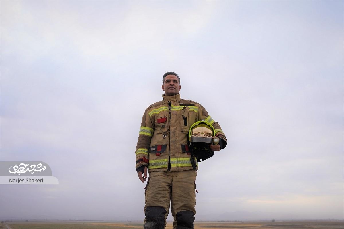 آتش‌نشانی و کوهنوردی دو دنیای پرهیجان عباس یزدپور