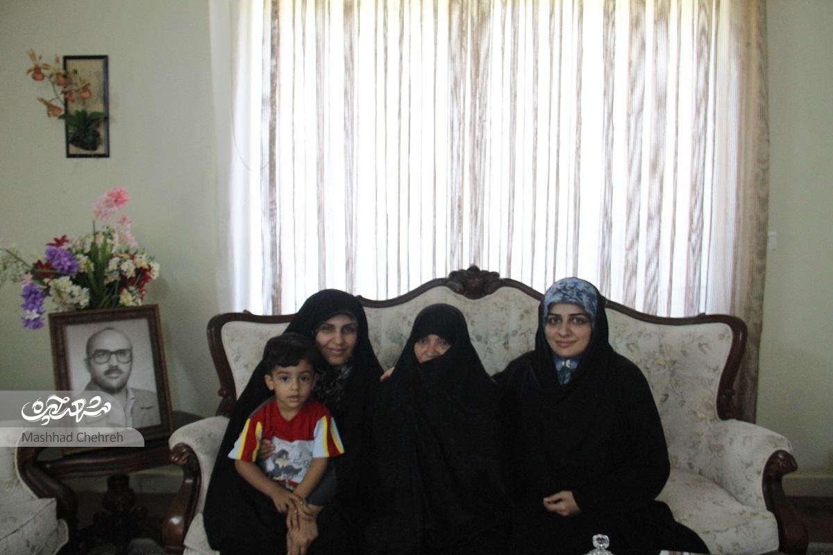 صفا و صمیمیت خانه شهید ساجدی در محله فرامرزعباسی