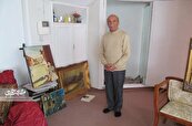 هنرمند ۸۰ ساله مشهدی، از ۱۶ سالگی معلم نقاشی است