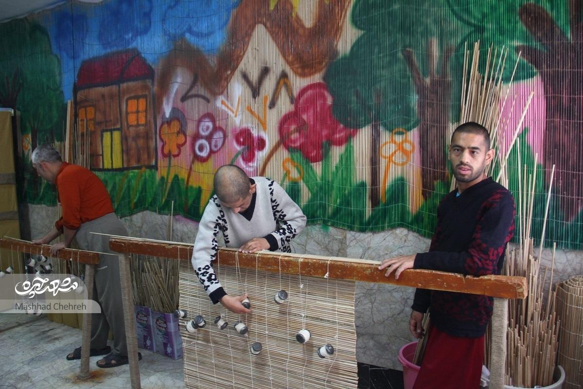 در آسایشگاه معلولان ذهنی شهید بهشتی زندگی جاری است