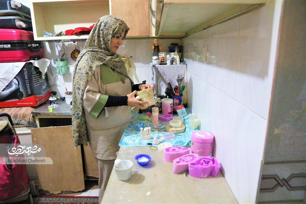 مریم حسین‌پور؛ هنرمند همه فن حریف محله تلگرد