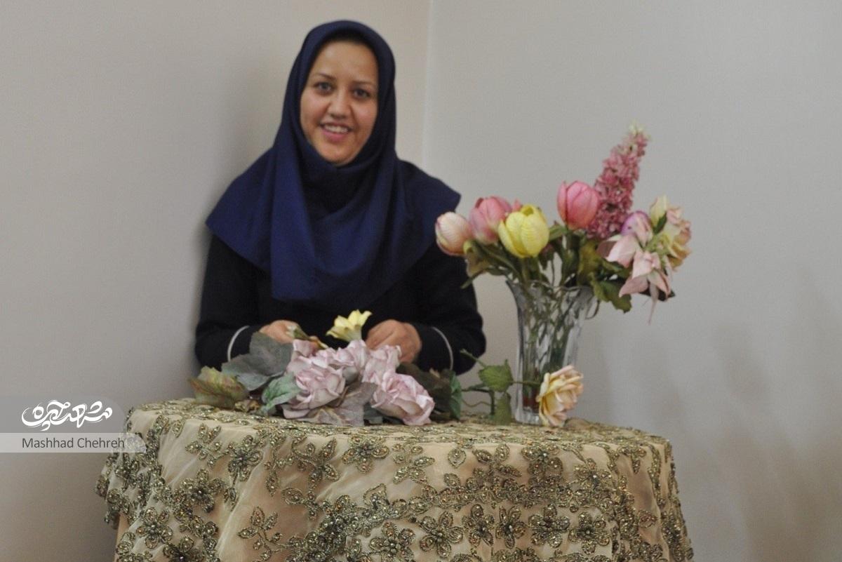 مرضیه قدیمی خادم افتخاری خانه سالمندان است