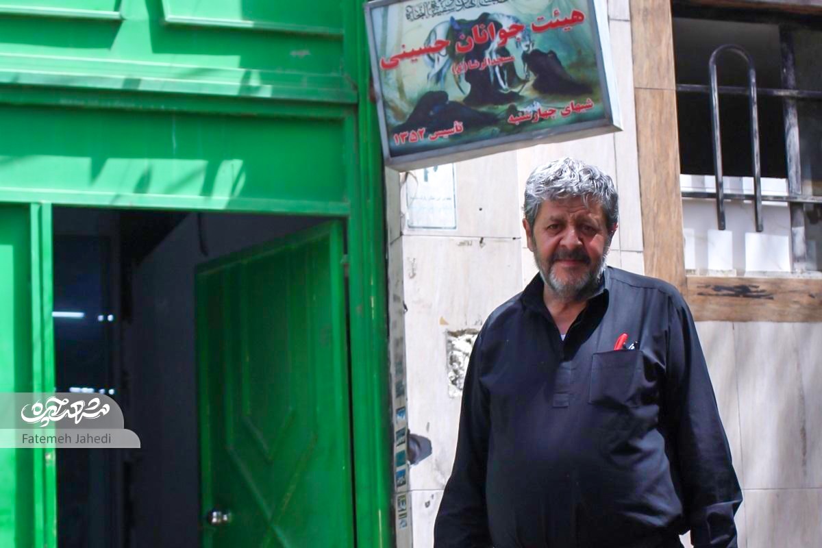 مجتبی غلام‌زاده وارث خدمت شبانه‌روزی در مسجدالرضاست