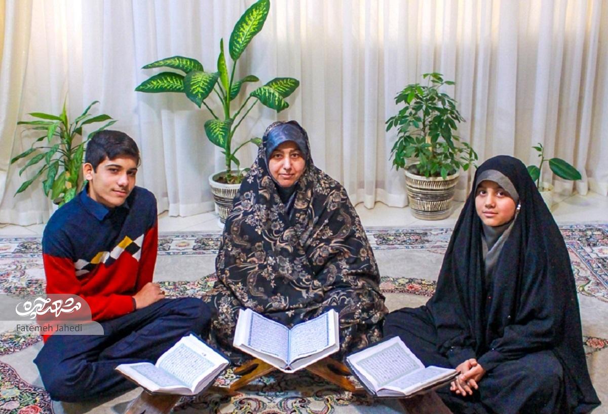 مسیر حفظ قرآن محمدطاها دهنوی از گهواره شروع شد