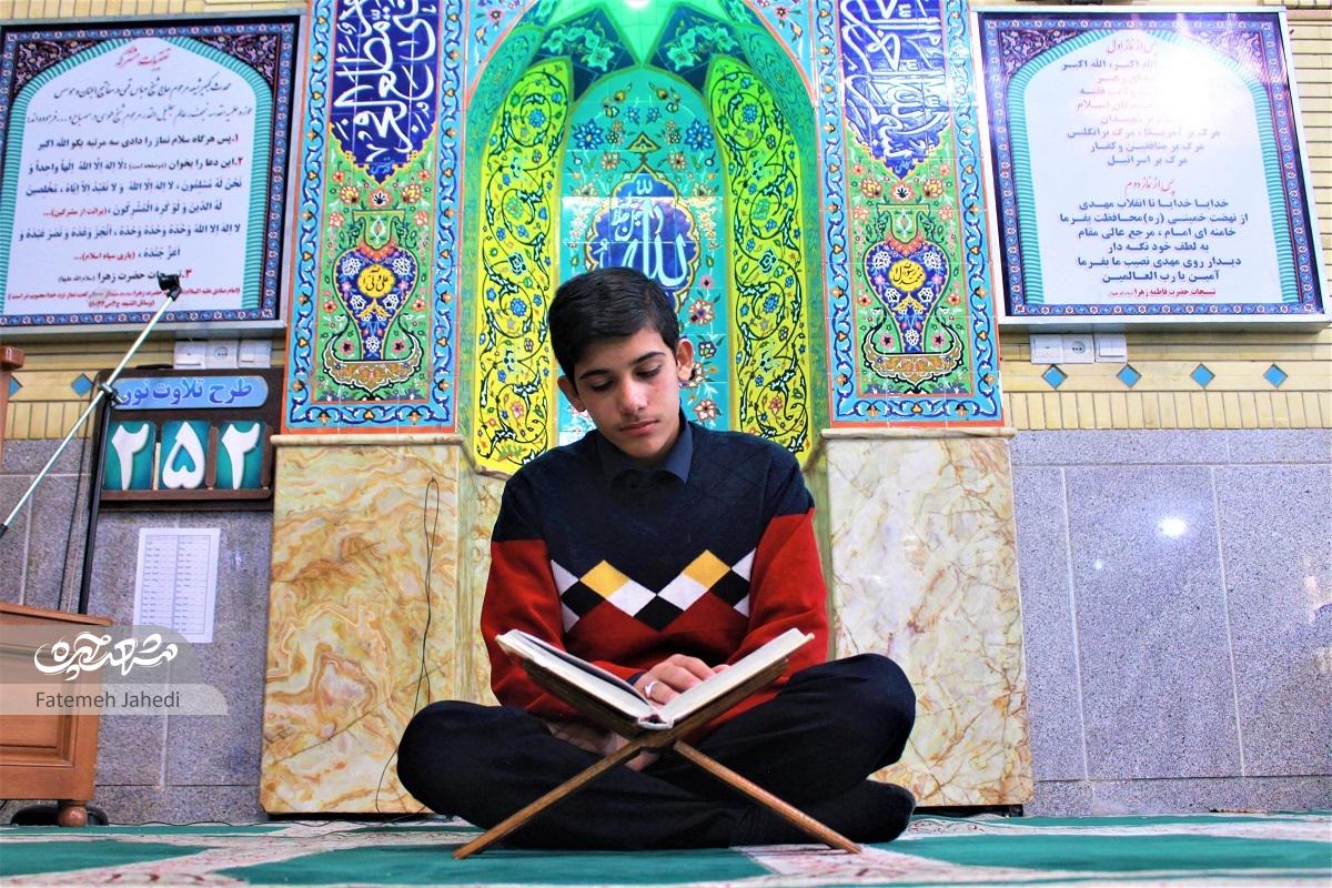 مسیر حفظ قرآن محمدطاها دهنوی از گهواره شروع شد