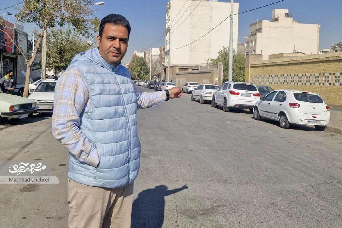 محسن بخشنده بچه مسجد حضرت عباس(ع)