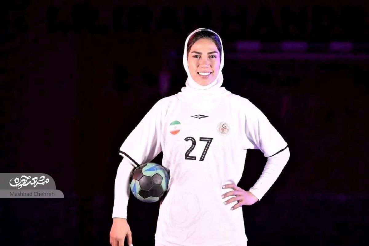 آرزو کیانی‌آرا؛ دختر «ورژن طلایی» هندبال ایران