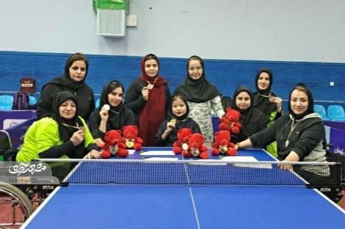 زهرا دختری که کوچک ترین عضو تیم ملی نوجوانان تنیس روی میز است