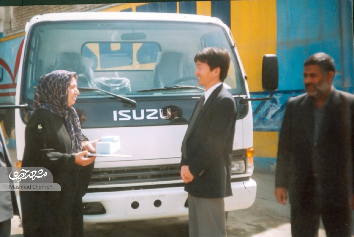 خاطرات منیره‌سادات جعفری‌نائینی از روزگاری که راننده تریلی بود