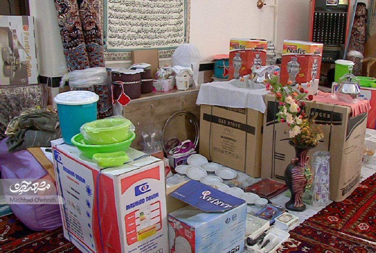 آماده‌سازی خانه بخت در مسجد حضرت زینب(س)