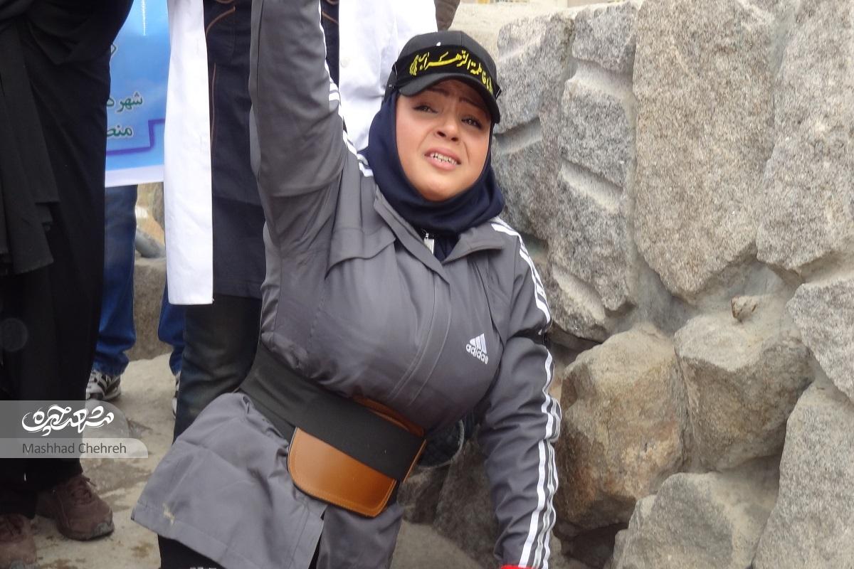 معلولیت، سکوی پرواز بانوی محله فلسطین