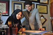 خانه زوج هنرمند محله آب‌وبرق نمایشگاه خط و تذهیب است