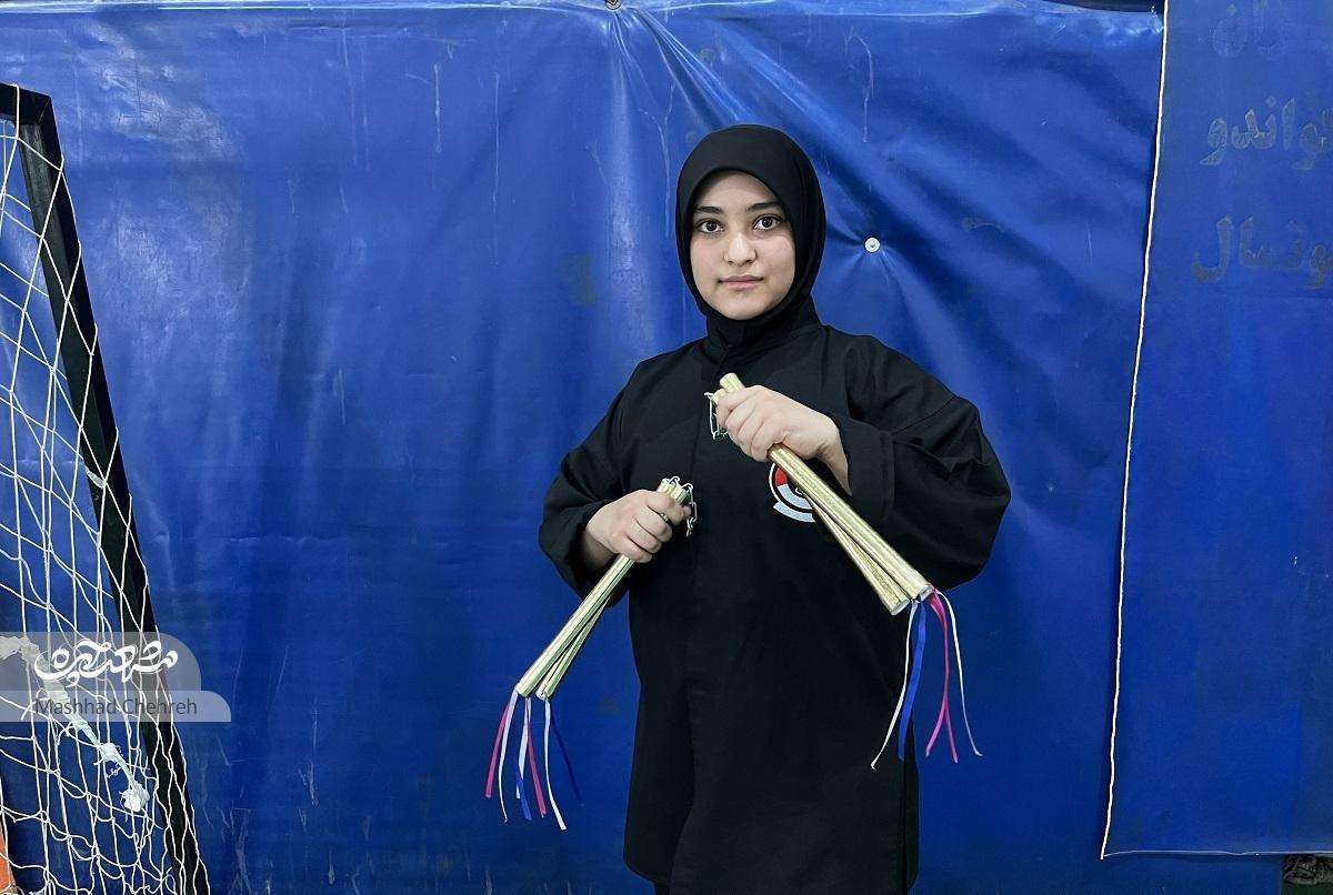 مهلا نظری؛ کونگفوکاری که مدالآور استانی است