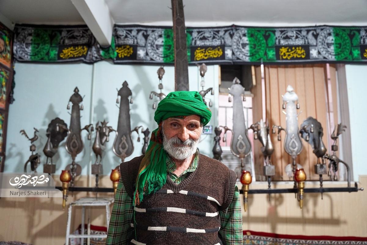 سیداحمدحسینی؛ پیرغلام وضه‌های امام‌حسین(ع)