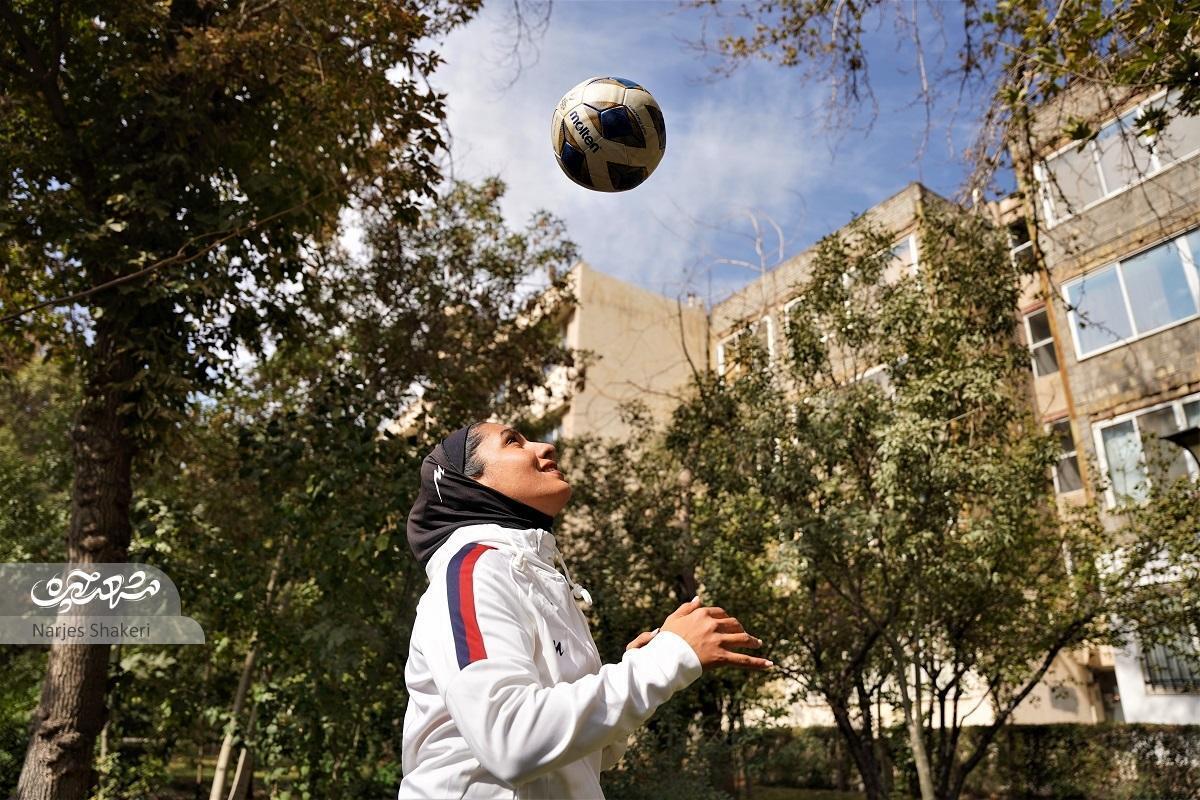 سمانه چهکندی، دختر پرافتخار فوتبال مشهد
