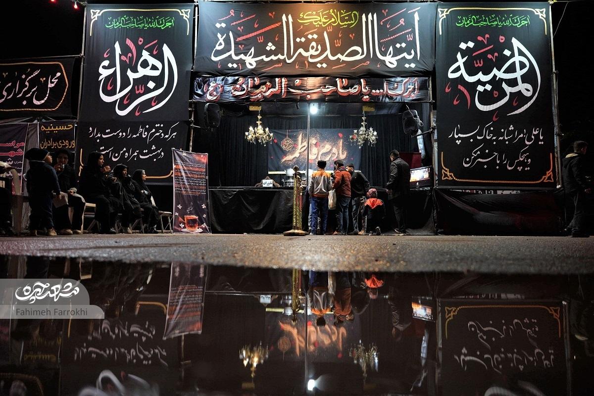 چهارسال خدمت هیئت منتظران ظهور در بوستان ارم