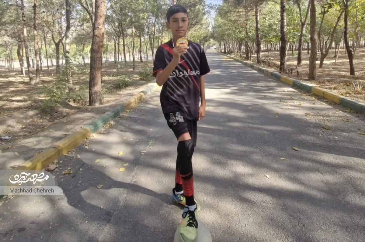 امیرمحمد جلالی، رونالدوی رباط طرق است