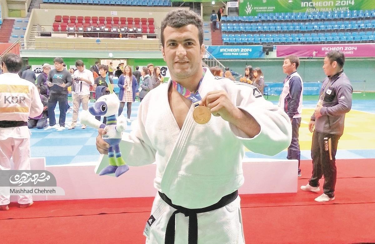 ورزشکار کم‌بینای محله امام هادی قهرمان پاراآسیایی است