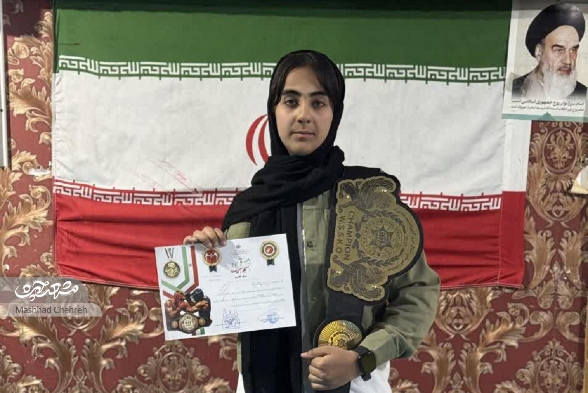 علاقه وپشتکار، شرط اول موفقیت زینب پرهیزی