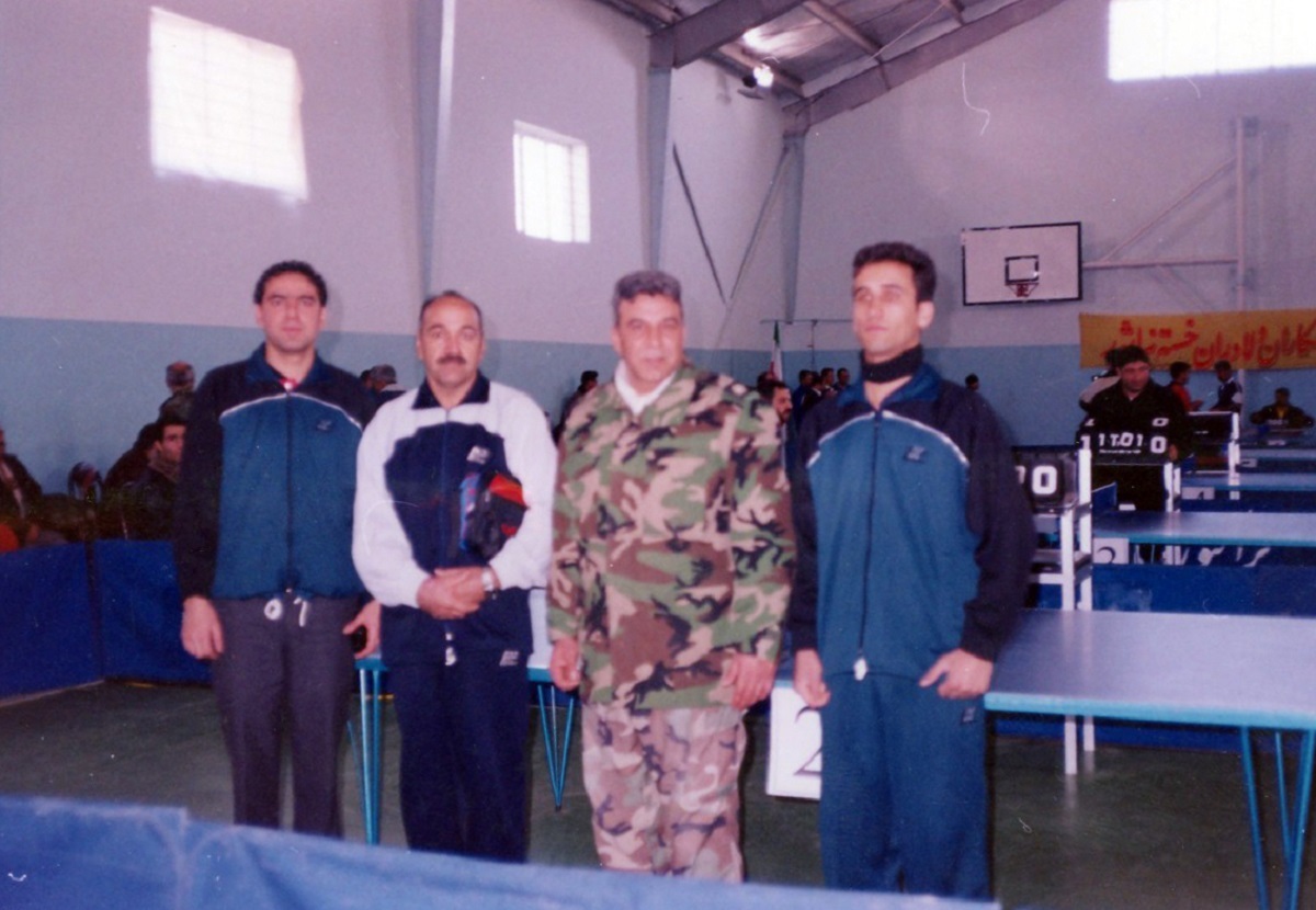 علیرضا آشفته پیش کسوت ورزش تنیس رو میز است علیرضا آشفته پیش کسوت ورزش تنیس رو میز است