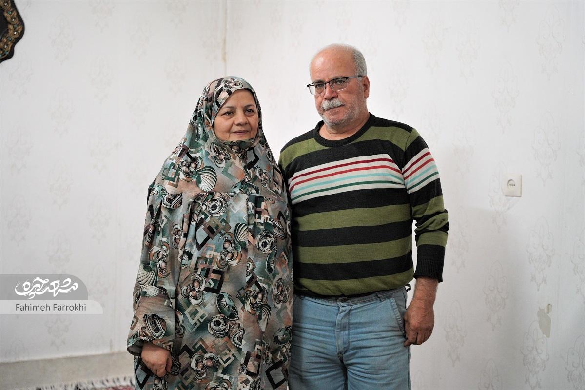 بی‌بی‌اقدس‌ موسوی بیش از ۳ دهه مرهم درد فرزندان معلولش بوده است