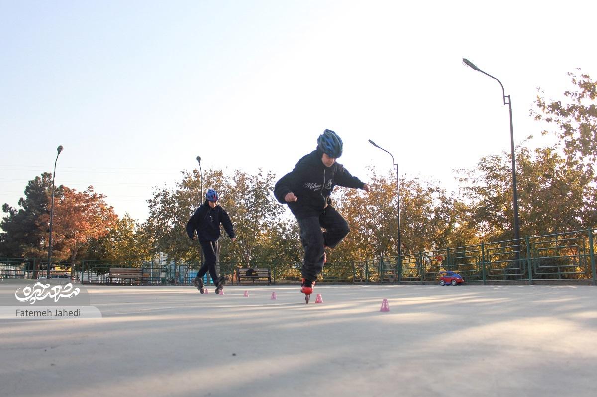 خانواده اسکیت‌باز آستارائی هیچ‌وقت از زمین‌خوردن هراسی نداشته‌اند