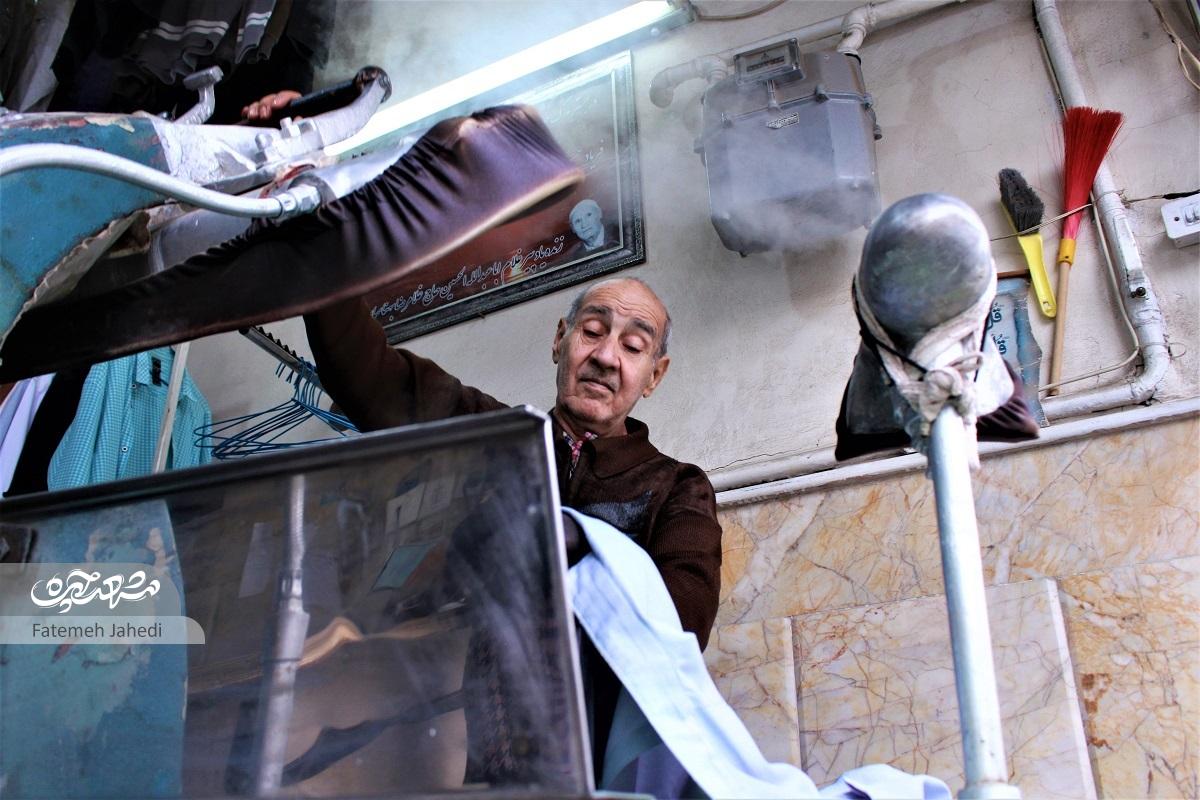 صاحب خشکشویی قدیمی، اتوکشیده خدمت حضرت میرود صاحب خشکشویی قدیمی، اتوکشیده خدمت حضرت میرود