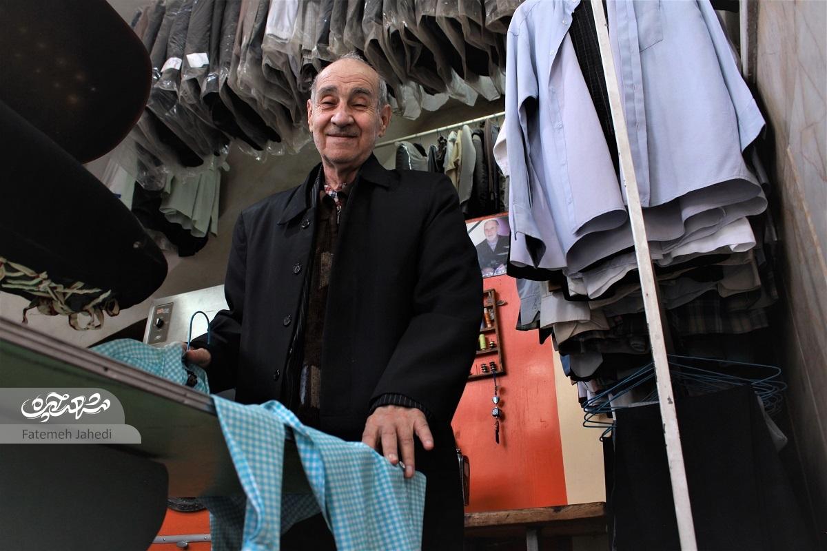 صاحب خشکشویی قدیمی، اتوکشیده خدمت حضرت میرود صاحب خشکشویی قدیمی، اتوکشیده خدمت حضرت میرود