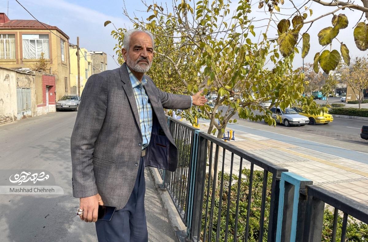 حاج مهدی عبدی نقشه قدیم خیابان کاشانی ۱۲ را ترسیم کرده است حاج مهدی عبدی نقشه قدیم خیابان کاشانی ۱۲ را ترسیم کرده است