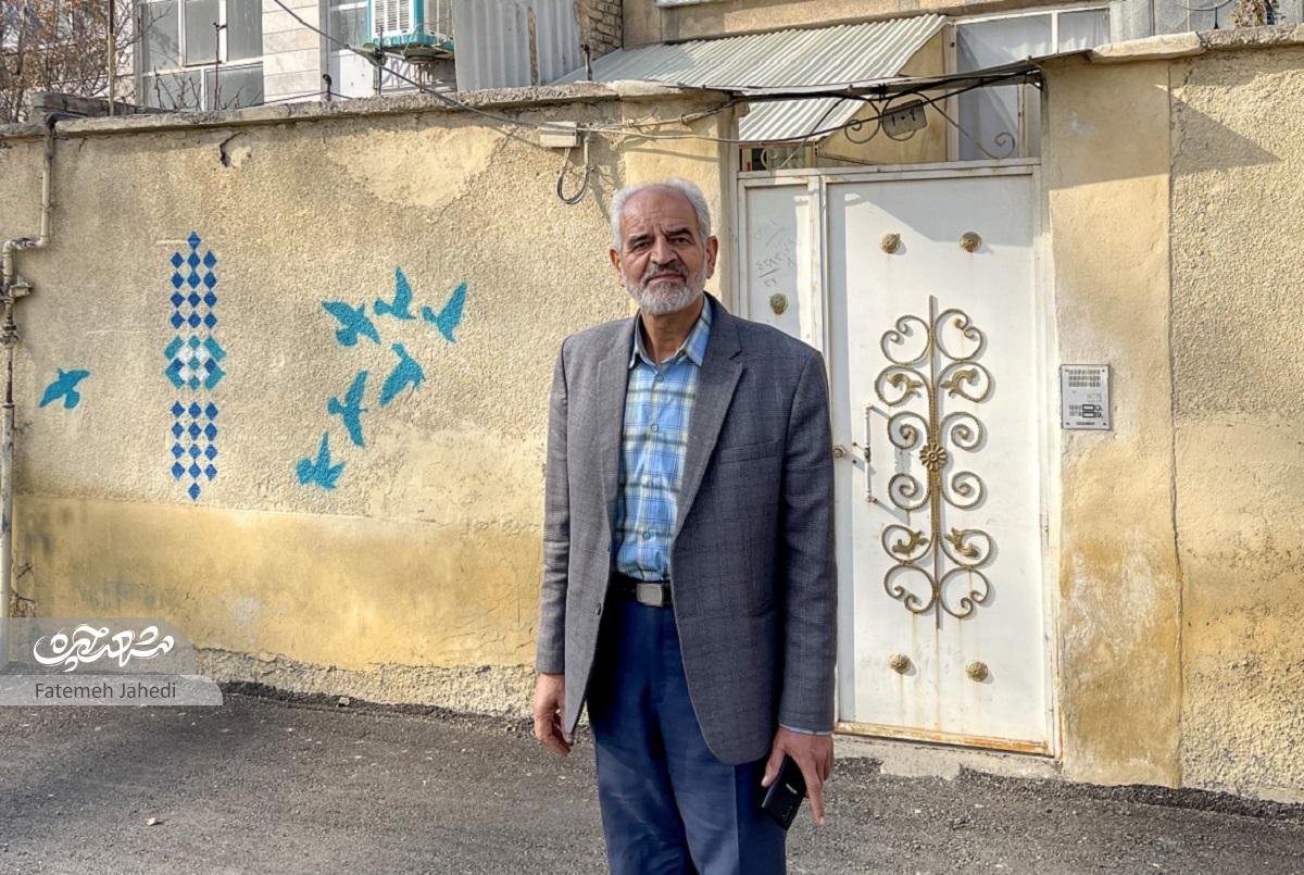 حاج مهدی عبدی نقشه قدیم خیابان کاشانی ۱۲ را ترسیم کرده است حاج مهدی عبدی نقشه قدیم خیابان کاشانی ۱۲ را ترسیم کرده است