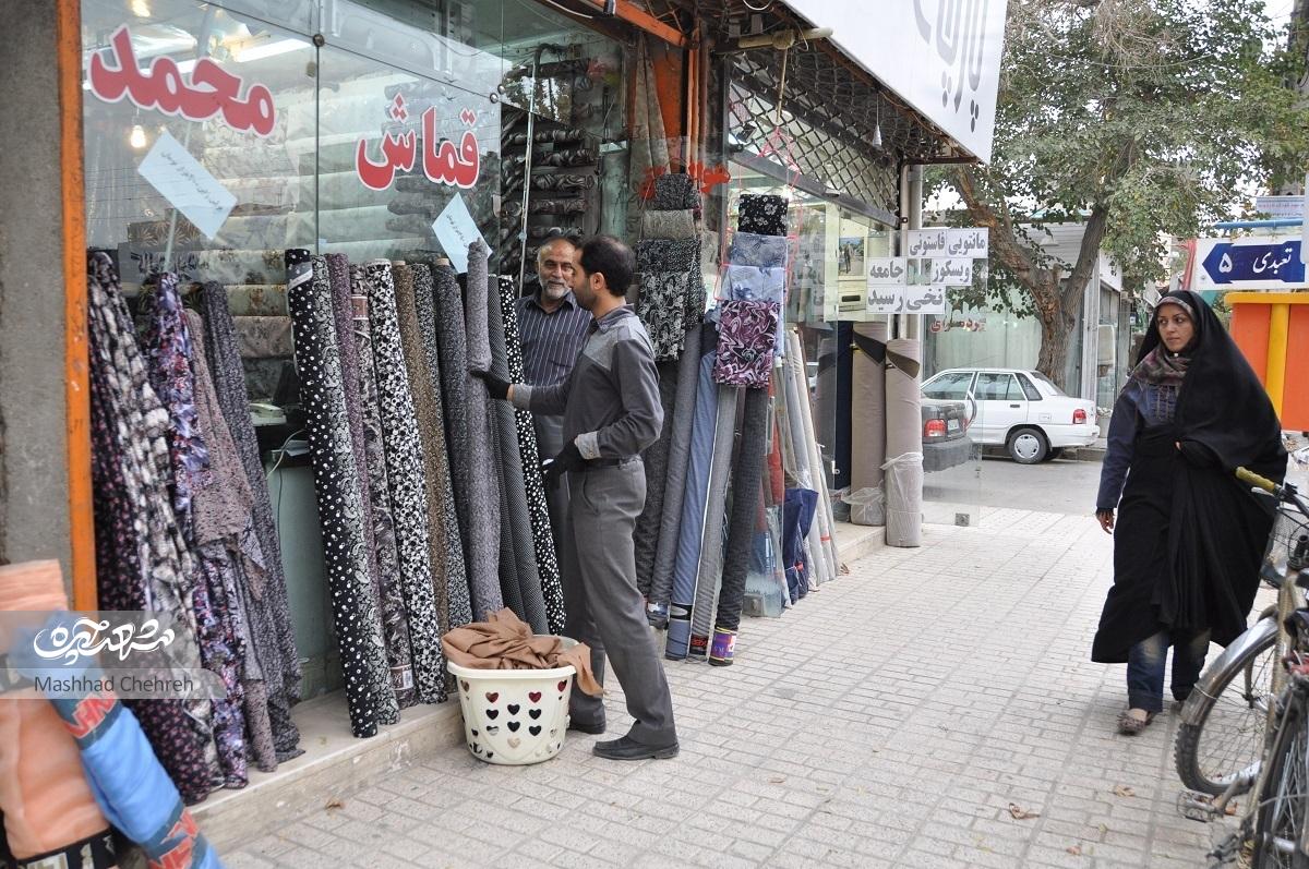 نقش‌و‌نگار پارچه‌های تعبدی، زیر سایه ترافیک