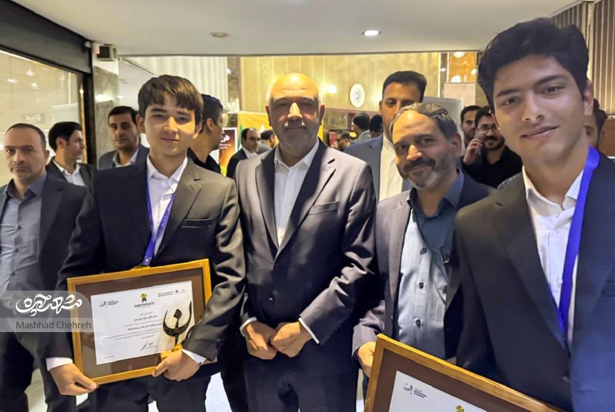 صالح حوران‌فر مدال طلای مسابقات رباتیک کشور را کسب کرده است