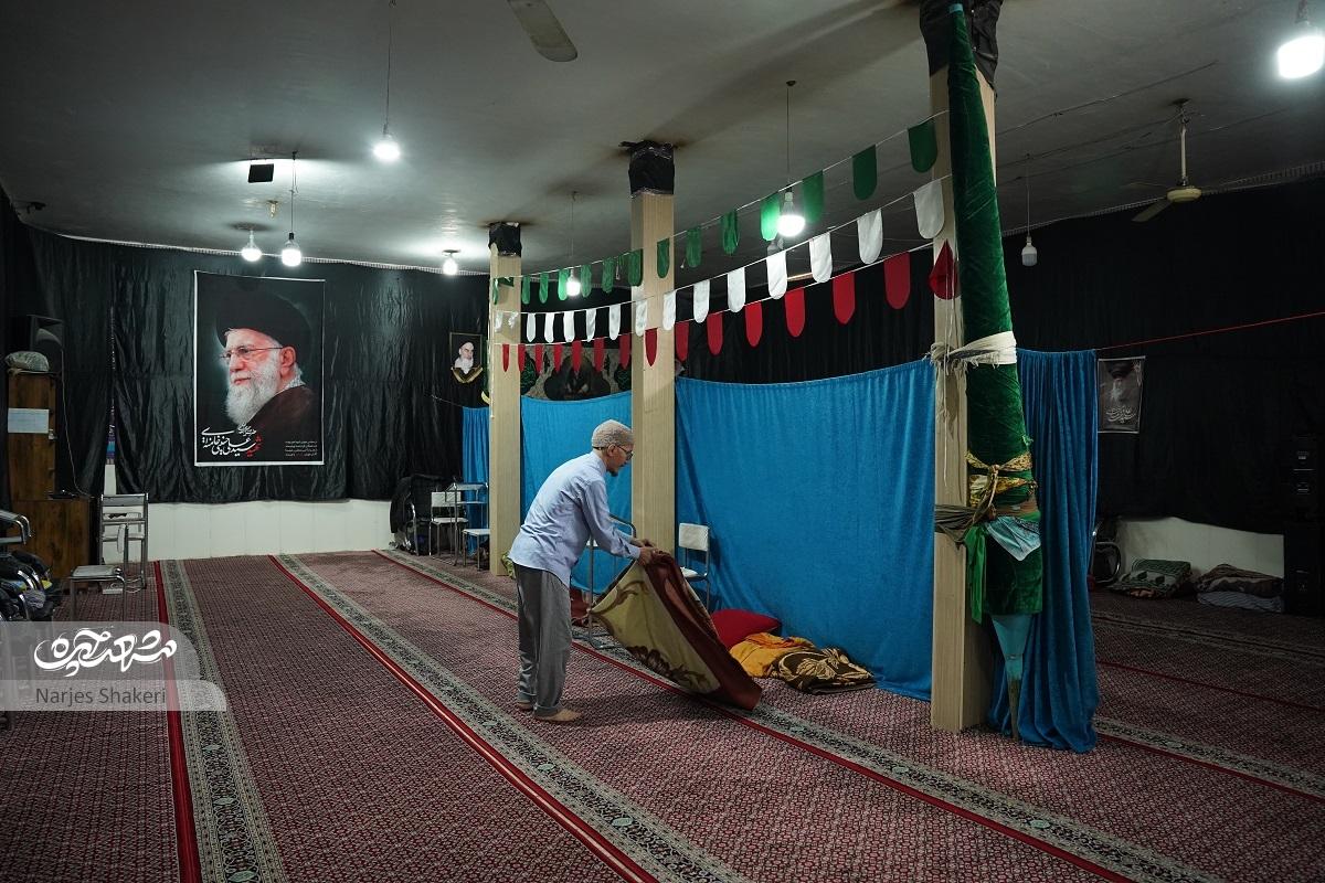 وقتی خانه خدا، کاشانه زائران جنگ‌دیده می‌شود