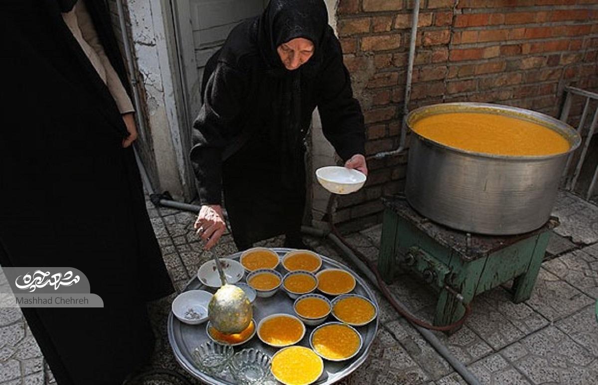 روایتی از نذری پزان زنهای منطقه ثامن در شب و روزهای ماه محرم روایتی از نذری پزان زنهای منطقه ثامن در شب و روزهای ماه محرم