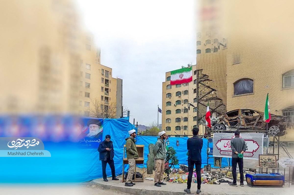 طلبه‌ها و دانشجویانی که در میان جنگ و موشک حامی مردم جنگ‌زده شدند