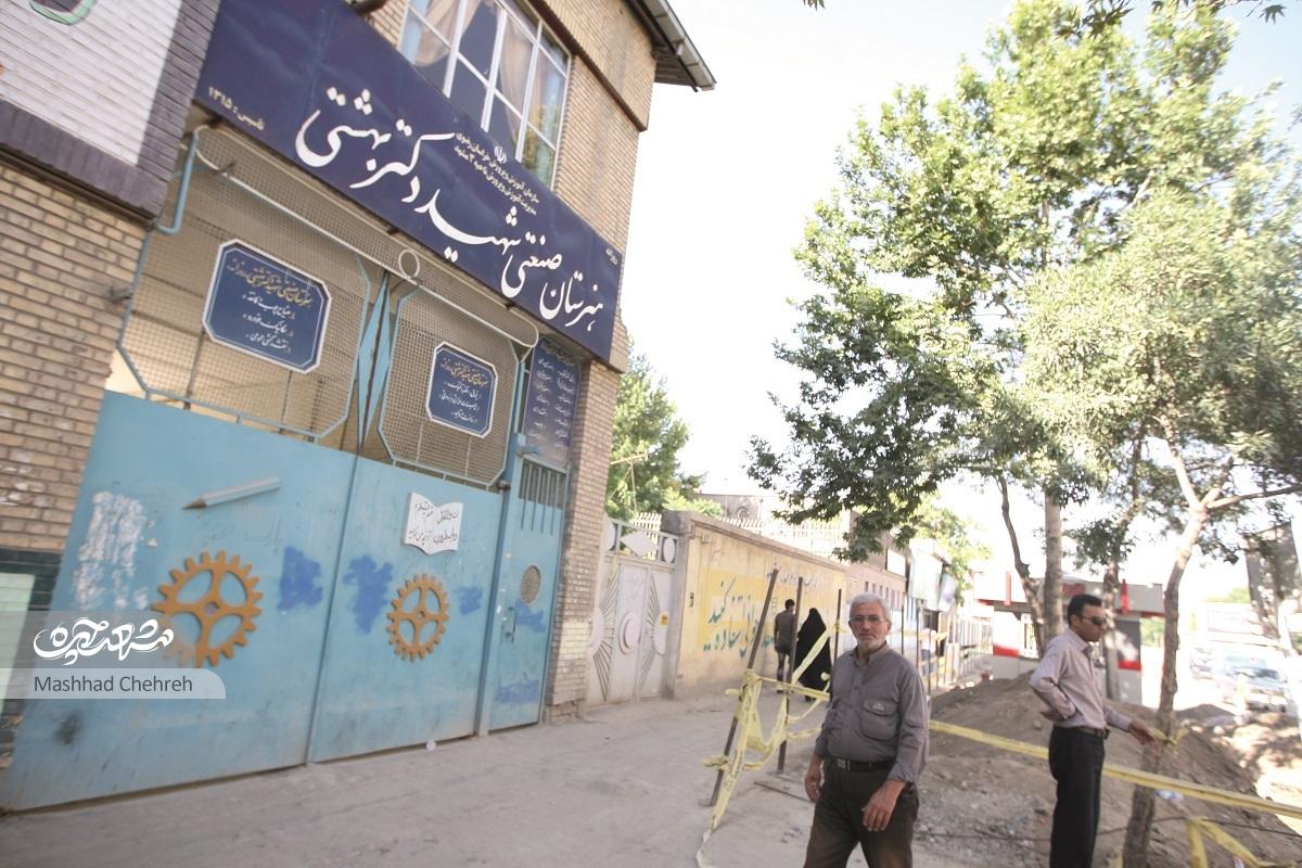 مهندس تبریزی از قدیمی‌ترین معلمان هنرستان تاریخی «شهید بهشتی» است