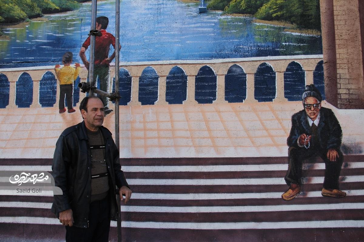 خانواده نقاش؛ آقای رضایی و پسران