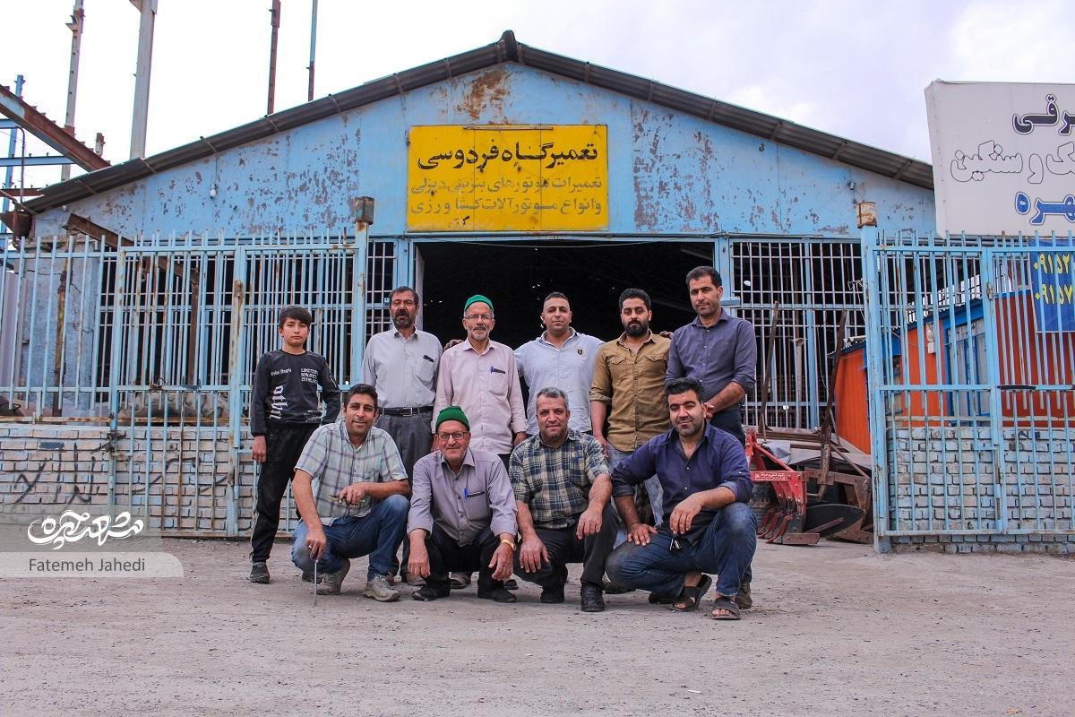 سیدحسن طباطبایی‌اصل، اولین و خبره‌ترین مکانیک تراکتور توس است
