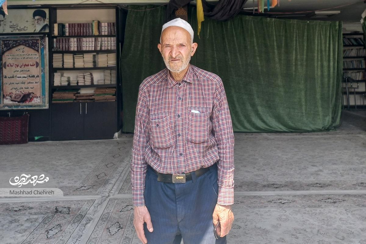 کوچه سرسبز و خاطره‌ساز در محله مسلم