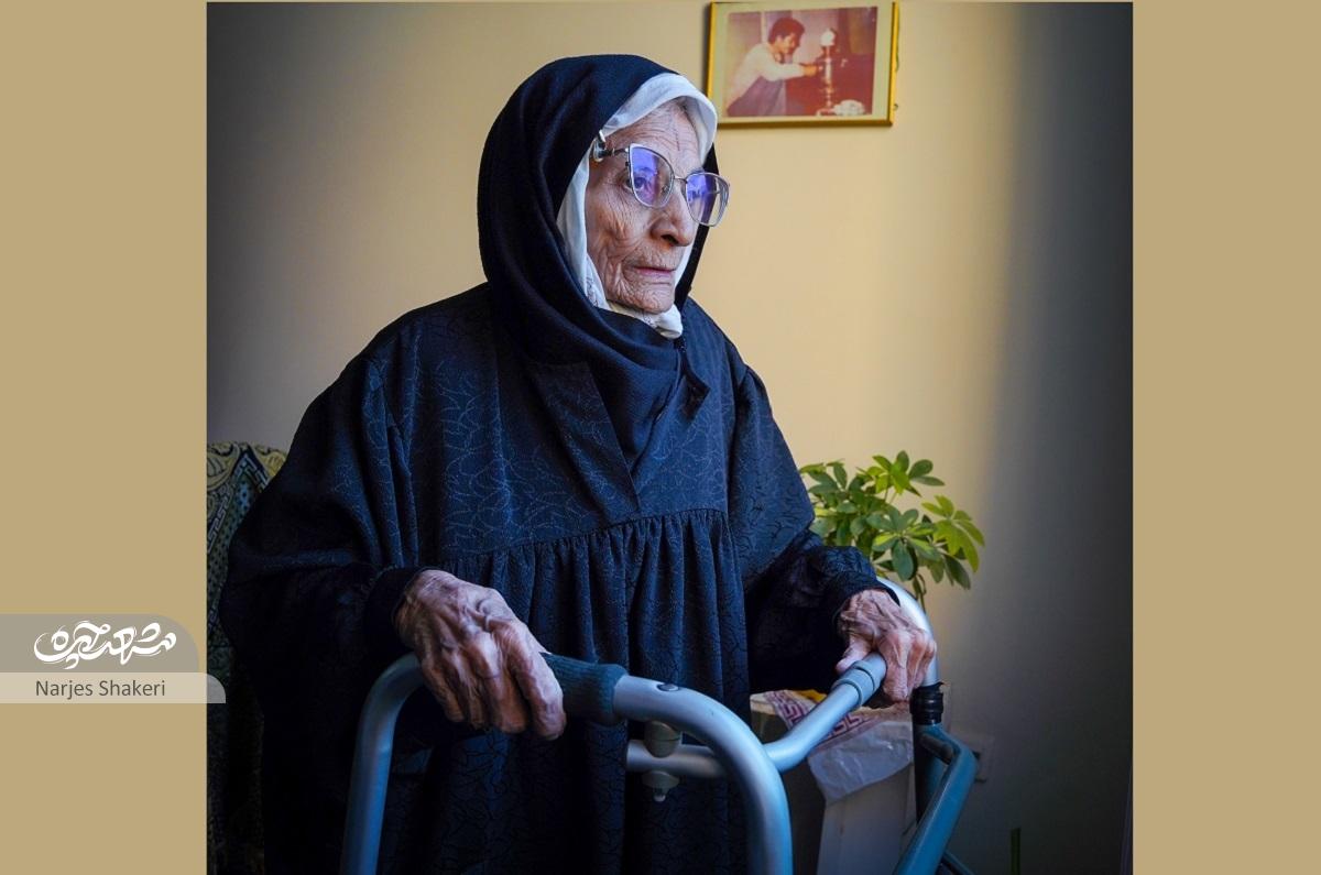 معصومه قادری کشیکی روزگاری ۴ فرزندش را راهی جبهه کرد
